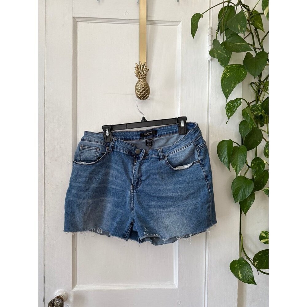 Alivia Ford women’s size 16W blue Jean shorts